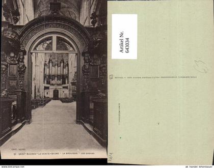 643034,Saint-Maximin La Sainte-Baume La Basilique Les Orgues France