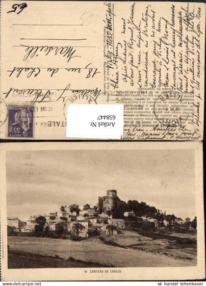658447,Chateau de Chalus France
