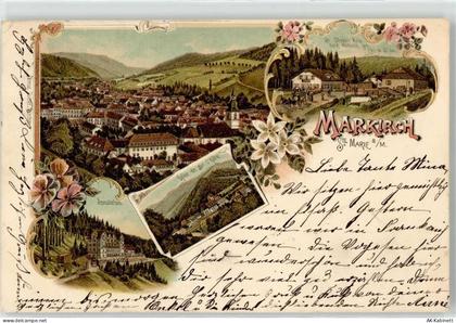 68160 Sainte-Marie-aux-Mines Markirch 1897 Lithographie Sanatorium Kirch... - 52256803