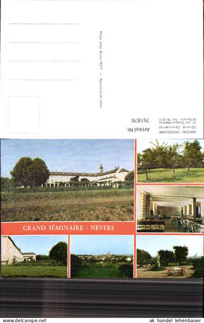 761876 Nevers Grand Séminaire Arrondissement Nevers France