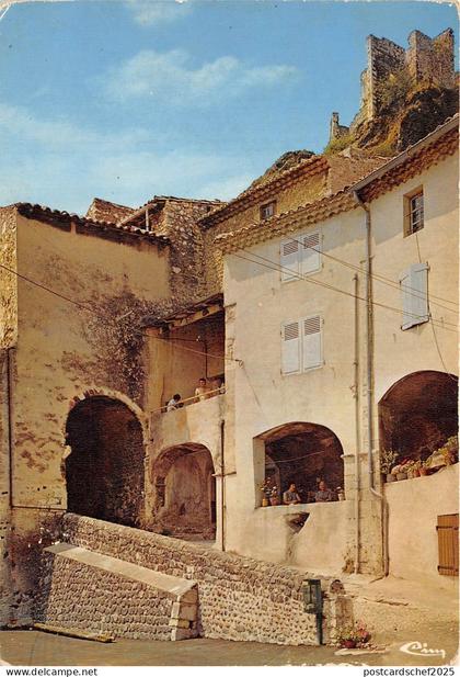 B50801 Rochemaure Quartier de la Placette  france