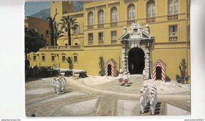 BF28587 monaco le palais princier de releve   france  front/back image