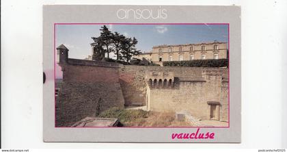 BF31551 ansouis vaucluse le chateau   france front/back image