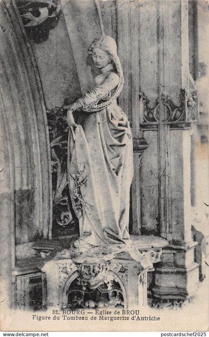 BF5215 bourg eglise de brou france     France