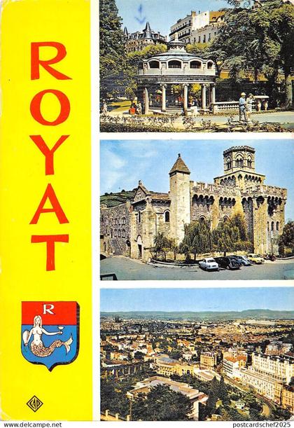 BT9916 Royat eglise fortifiee de royat haut        France
