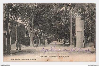Sorgues – Allée Gentilly – CPA – France
