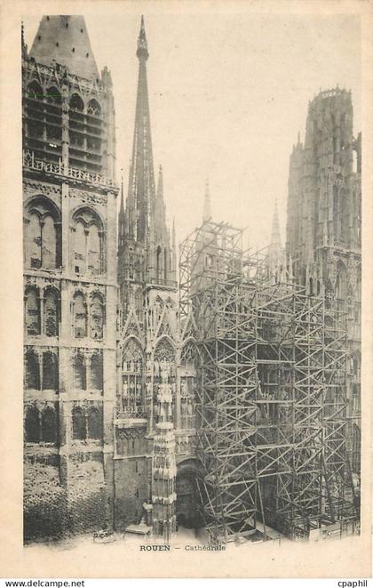 CPA Rouen cathedrale