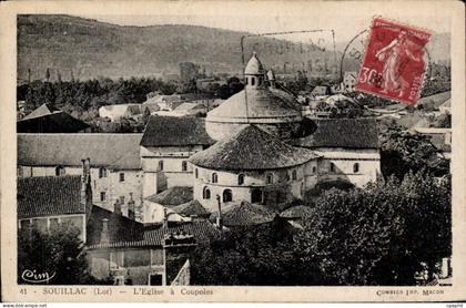 CPA Souillac L'eglise a Coupoles