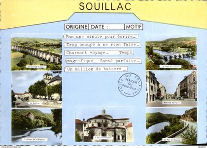 CPSM Souillac poste du tourisme