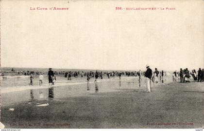 CPA Soulac sur Mer La plage