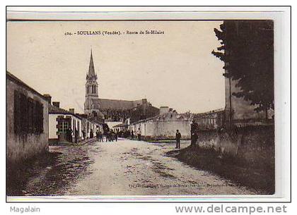 Soullans : route de St Hilaire