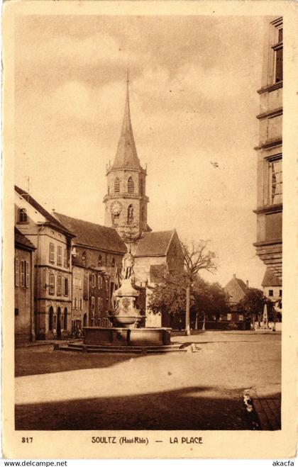 CPA AK SOULTZ - La Place (451960)