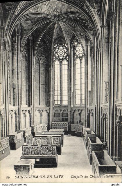 CPA Saint Germain en Laye Chapelle du chateau