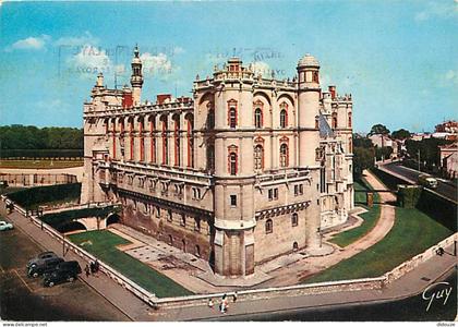 Carte Postale - 78 - Saint Germain en Laye - Le Château - Automobiles - CPM - Flamme Postale de Saint Germain en Laye -