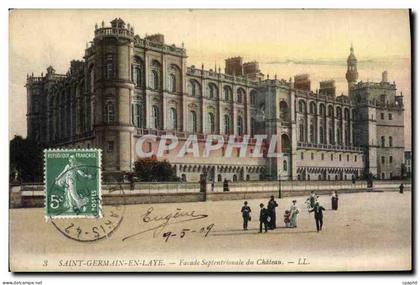 CPA Saint Germain en Laye Facade Septentrionale du Chateau