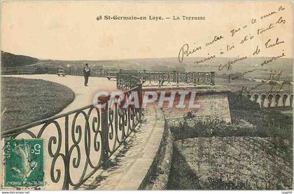 CPA St-Germain-en-Laye - La Terrasse