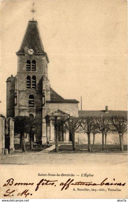 CPA St-NOM-la-BRETECHE - L'Église (352877)