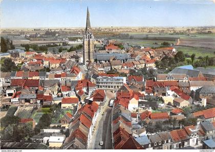 59-STEENVOORDE- PANORAMA DE STEENVOORDE VUE DU CIEL