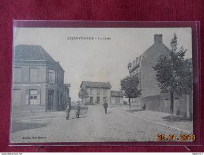 CPA - Steenvoorde - La Gare