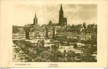 CPA Strasburg Kieberplatz Place Kieber