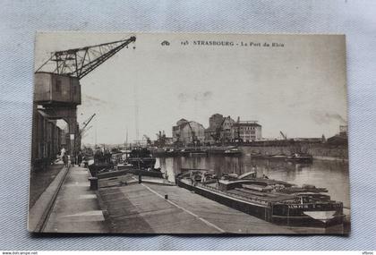 Strasbourg, le port du Rhin, Bas Rhin 67