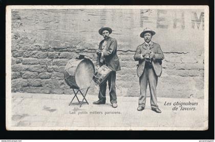 LES PETITS METIERS PARISIENS   LES CHIGNOLEURS DE LAVOIRS