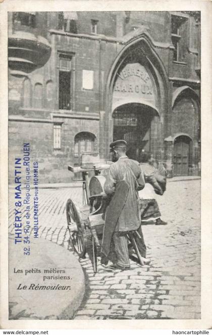 Paris petits metiers parisiens   remouleur