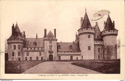 CPA Chateau de Sully sur Loire Facade Est