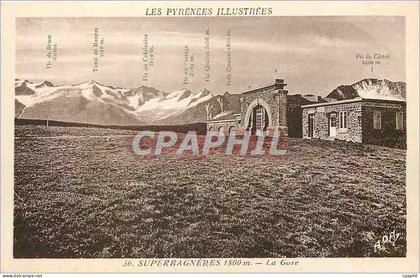 CPA Superbagneres La Gare