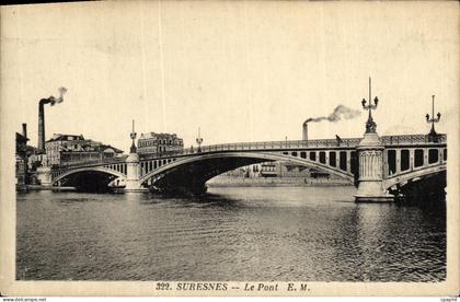 CPA Suresnes Le Pont
