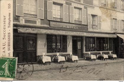Suresnes CPA Restaurant Aux vendanges de Suresnes Boyer TOP