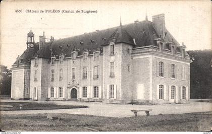 CPA Chateau de Poleon Canton de Surgeres