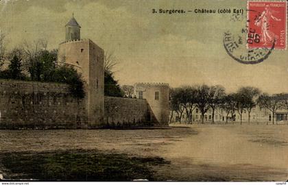 Surgeres CPA Chateau (cote Ouest)