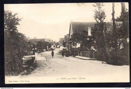 18 SURY près Léré - Entrée