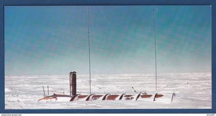 TAAF - Carte Postale - Station Charcot - Expéditions polaires Françaises