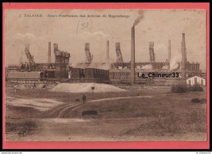 57 - TALANGE -- Hauts Fourneaux des Acieries de Hagondange