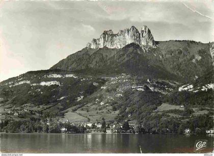 74 - Talloires - Lac d'Annecy - Talloires - Vue prise du large - Mention Photographie Véritable - Carte dentelée - CPSM