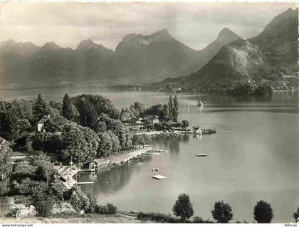 Carte Postale - 74 - Talloires - Lac d'Annecy - Baie de Talloires - Mention Photographie Véritable - Carte dentelée - CP