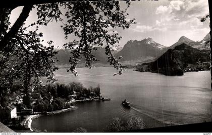 CPA Lac Annecy Talloires et le Petit Lac