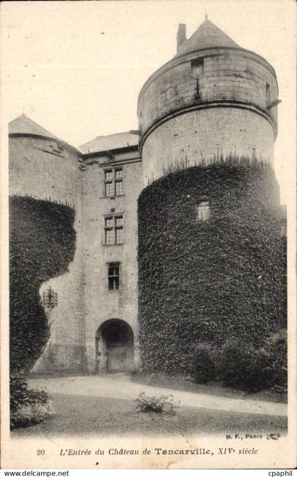 Tancarville - Le Chateau - Tour d Entree - CPA