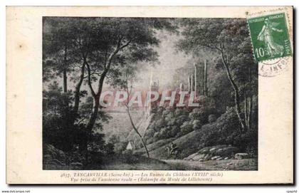 Tancarville - Les Ruines du Chateau - CPA
