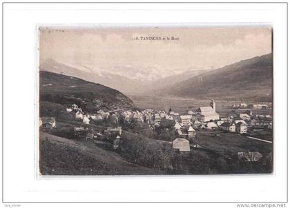 74 TANINGES Vue Générale, Le Buet, ed Pittier 118, 190?