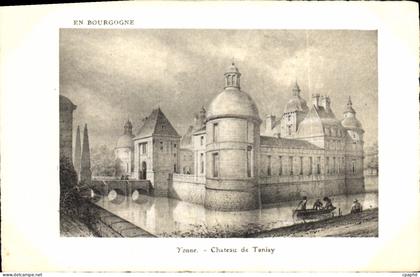 CPA Yonne Chateau de Tanlay