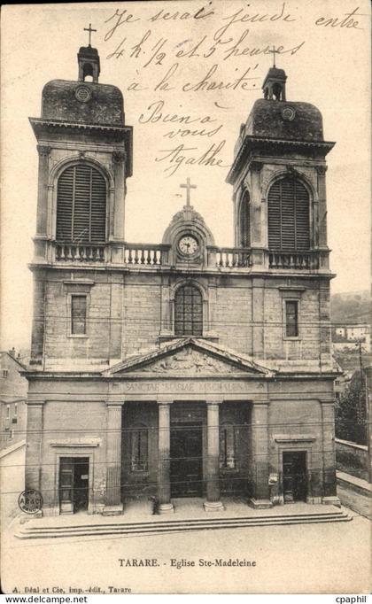 CPA Tarare Eglise Ste Madaleine