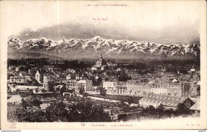 CPA Tarbes Vue Generale
