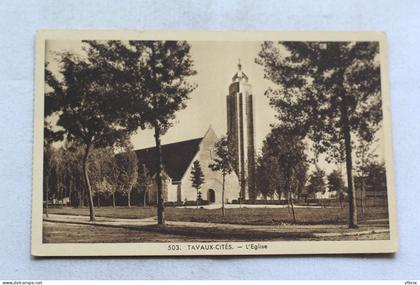 Tavaux cités, l'église, Jura 39