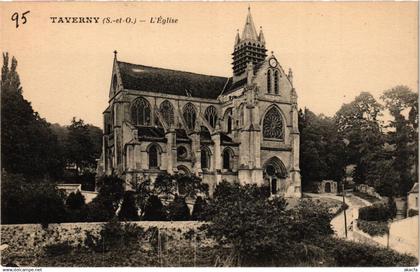 CPA TAVERNY - L'Église (380929)