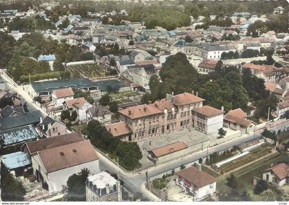 CPSM Taverny Vue générale aérienne Ecole du Centre