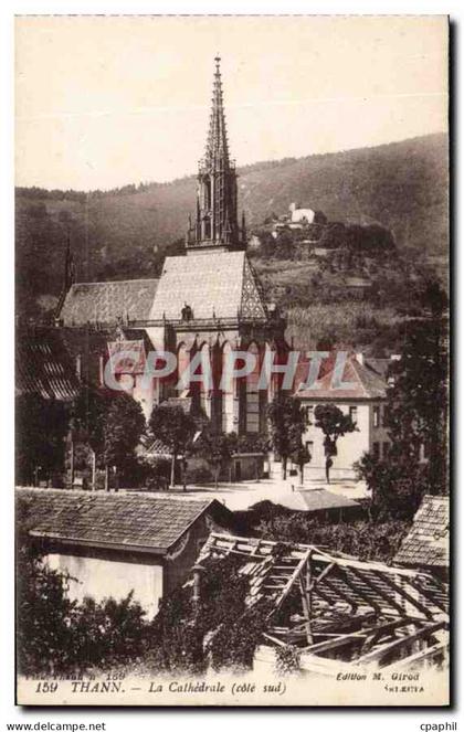 CPA Thann la Cathedrale