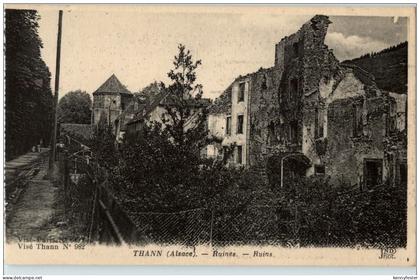 Thann - Ruines